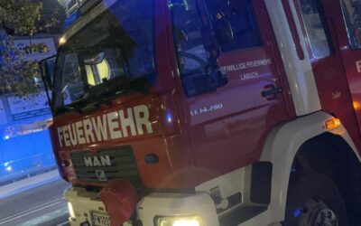 Übung mit der Feuerwehr Gleisdorf