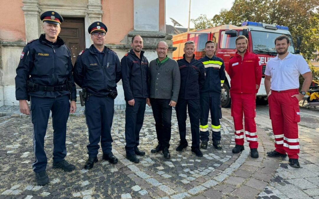 Repräsentation der Feuerwehr bei Veranstaltungen in Gleisdorf!