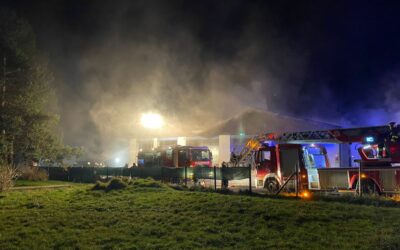 B15|Industriebrand in Laßnitzthal