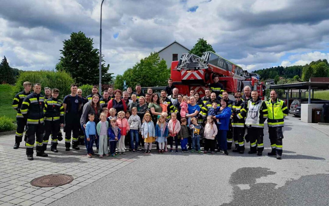 Alarmübung im Kindergarten Laßnitzthal